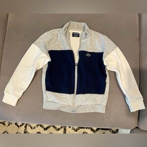 Lacoste Sport Kids Size 8 Zip Up